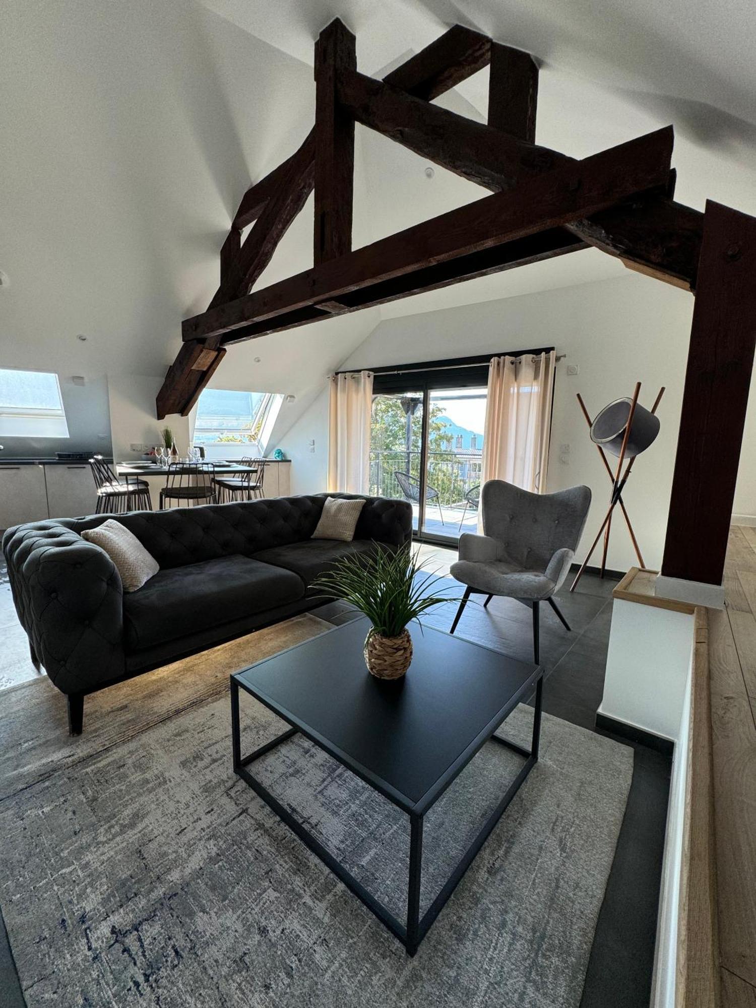Magnifique Appartement Vue Lac - 5 Personnes Voglans Exterior foto