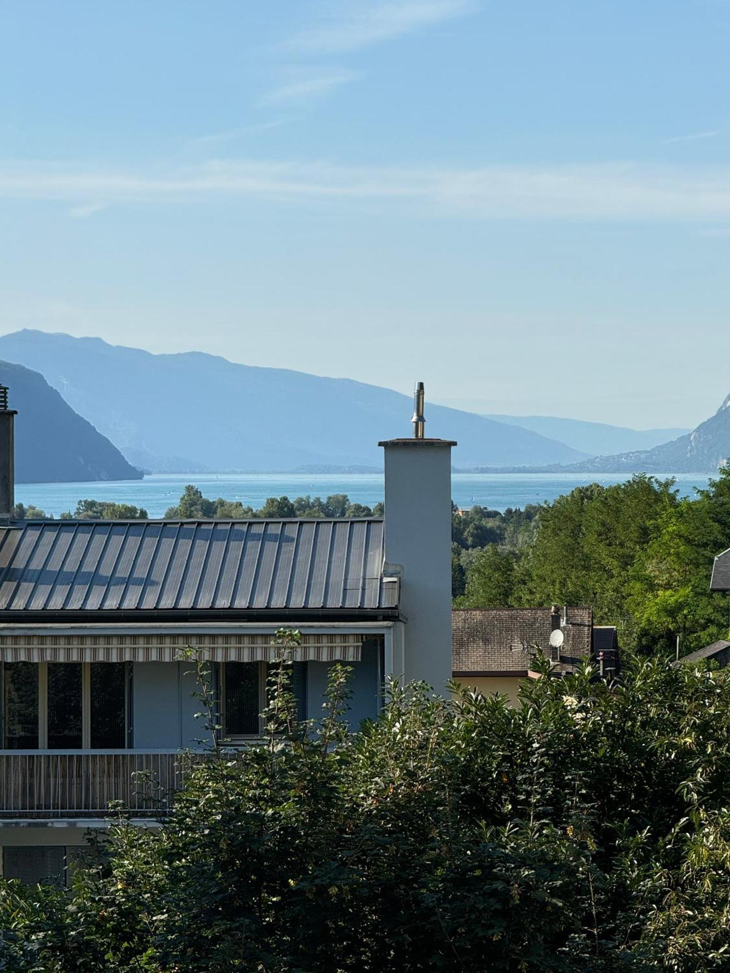 Magnifique Appartement Vue Lac - 5 Personnes Voglans Exterior foto